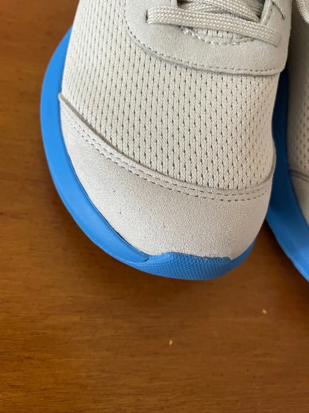 KIZIK Kids Athens 2 Hands-Free Grey & Blue Mesh Size 5 Youth